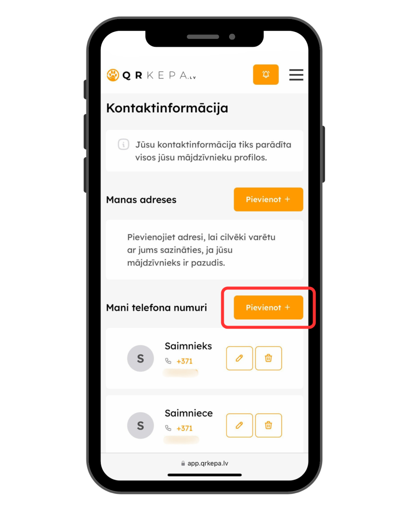 2. Solis Kā pievienot kontaktinformāciju?