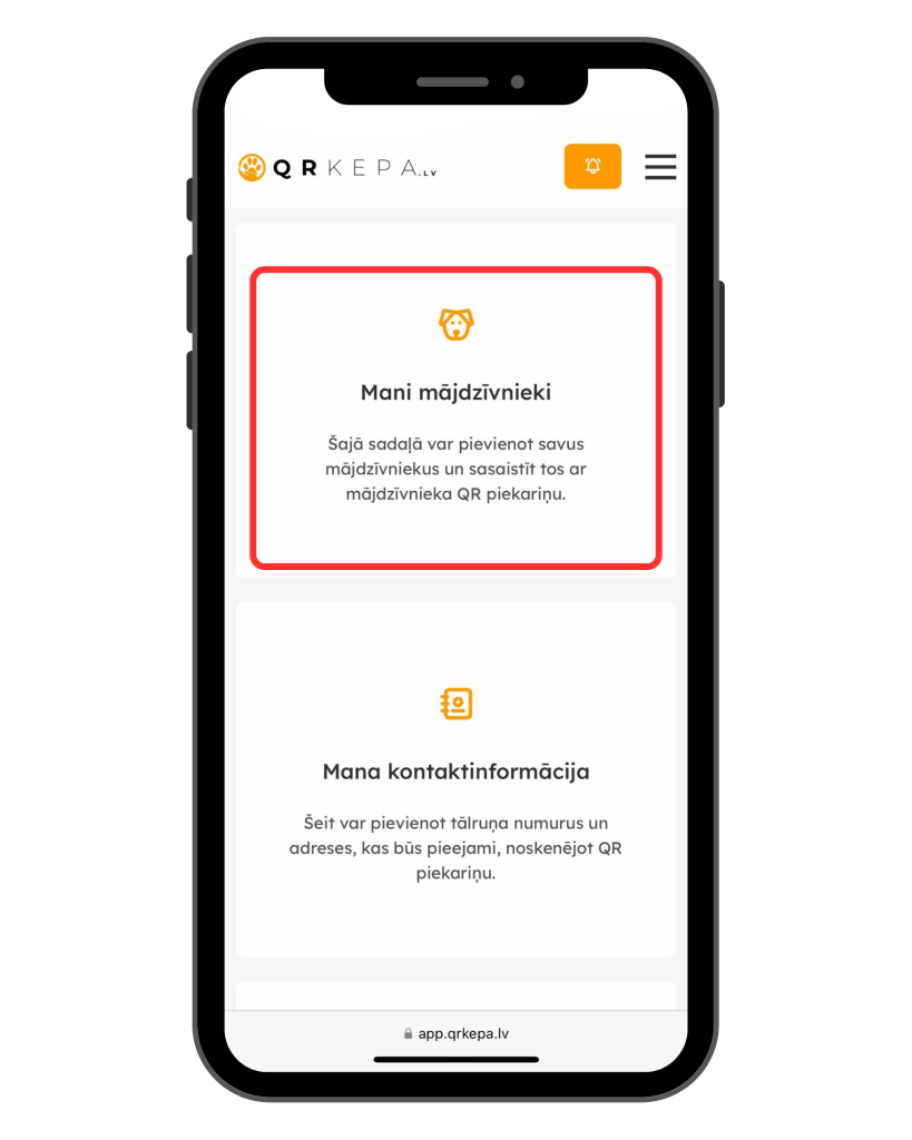 1. Solis Kā reģistrēt vairākus piekariņus vienā profilā?